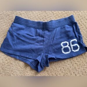 Victoria's Secret Blue Athletic Shorts with Relaxed Fit